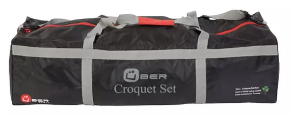 Photo of nylon croquet bag